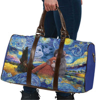 Baby Monkey Punch Personalized Travel Bag Starry Night Inspired