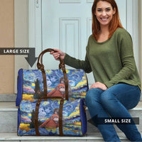Baby Monkey Punch Personalized Travel Bag Starry Night Inspired