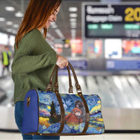Baby Monkey Punch Personalized Travel Bag Starry Night Inspired