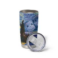 Baby Monkey Punch Personalized Tumbler Cup Starry Night Inspired