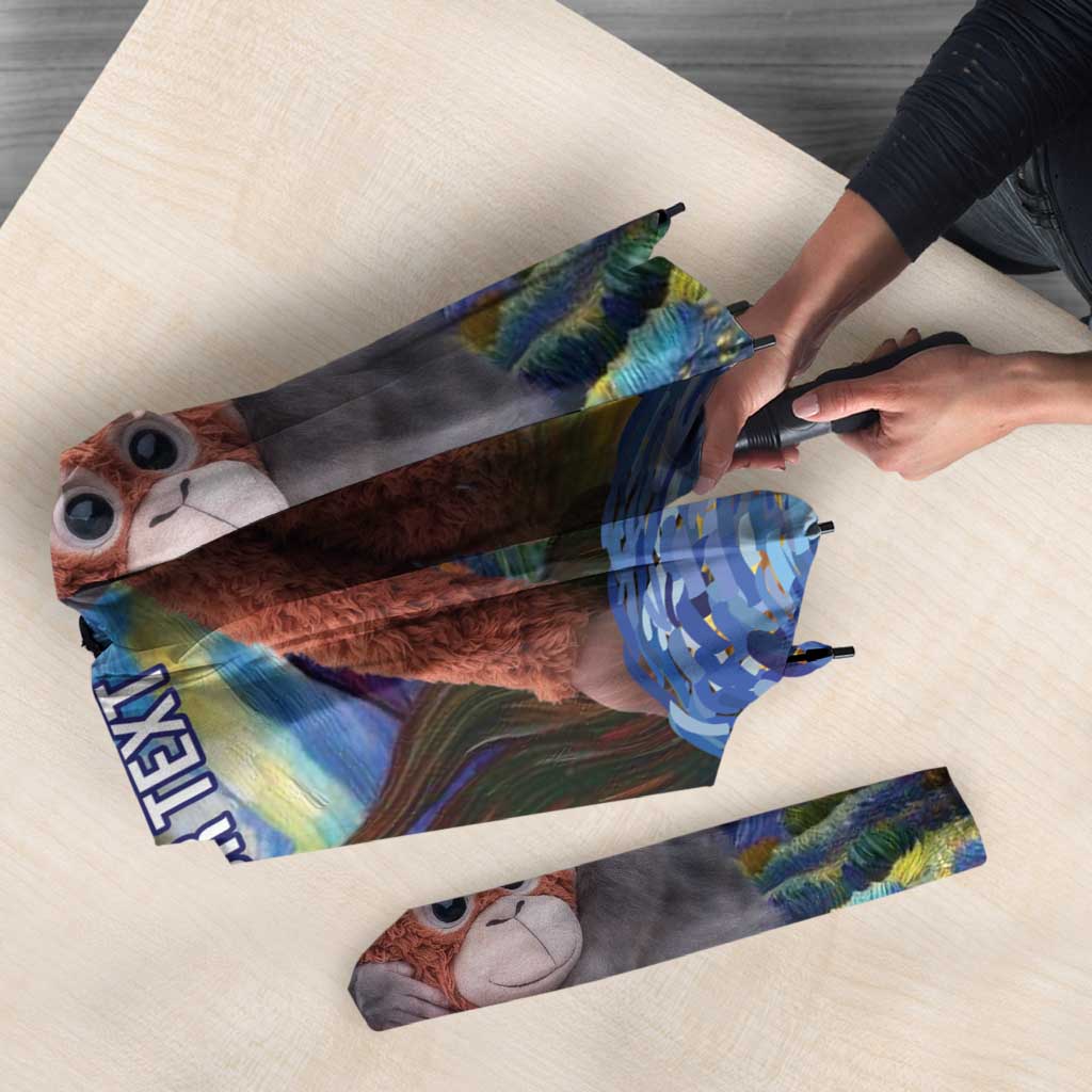 Baby Monkey Punch Personalized Umbrella Starry Night Inspired