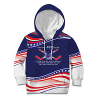 My Gold Medal Winning Hockey Team Personalized Kid Hoodie Blue Style
