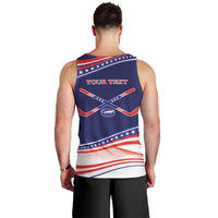 My Gold Medal Winning Hockey Team Personalized Men Tank Top Blue Style