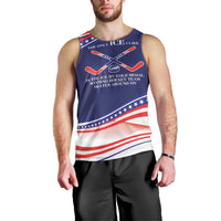 My Gold Medal Winning Hockey Team Personalized Men Tank Top Blue Style