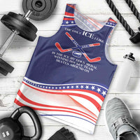 My Gold Medal Winning Hockey Team Personalized Men Tank Top Blue Style