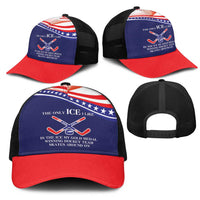 My Gold Medal Winning Hockey Team Mesh Trucker Cap Blue Style