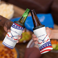 My Gold Medal Winning Hockey Team Personalized 4 in 1 Can Cooler Tumbler White Style