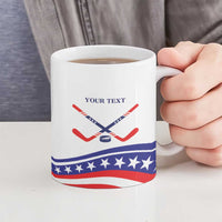 My Gold Medal Winning Hockey Team Personalized Ceramic Mug White Style