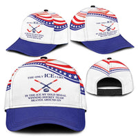 My Gold Medal Winning Hockey Team Classic Cap White Style