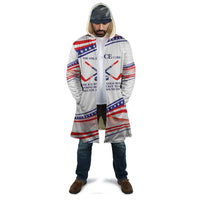 My Gold Medal Winning Hockey Team Personalized Cloak White Style