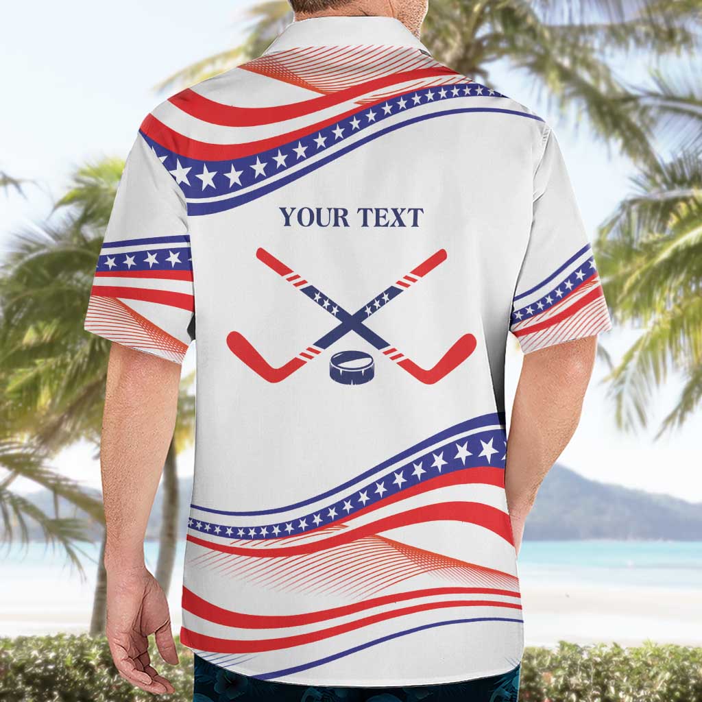 My Gold Medal Winning Hockey Team Personalized Hawaiian Shirt White Style