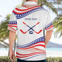 My Gold Medal Winning Hockey Team Personalized Hawaiian Shirt White Style