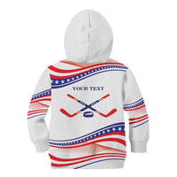 My Gold Medal Winning Hockey Team Personalized Kid Hoodie White Style