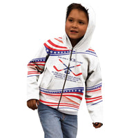 My Gold Medal Winning Hockey Team Personalized Kid Hoodie White Style