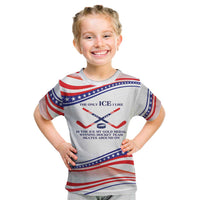 My Gold Medal Winning Hockey Team Personalized Kid T Shirt White Style