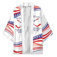 My Gold Medal Winning Hockey Team Personalized Kimono White Style