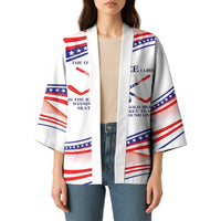 My Gold Medal Winning Hockey Team Personalized Kimono White Style
