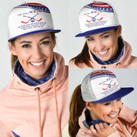 My Gold Medal Winning Hockey Team Mesh Trucker Cap White Style