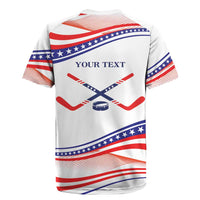 My Gold Medal Winning Hockey Team Personalized Rugby Jersey White Style