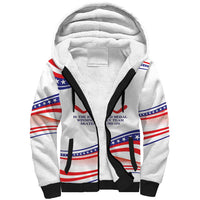 My Gold Medal Winning Hockey Team Personalized Sherpa Hoodie White Style