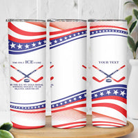 My Gold Medal Winning Hockey Team Personalized Skinny Tumbler White Style