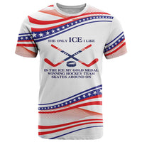 My Gold Medal Winning Hockey Team Personalized T Shirt White Style