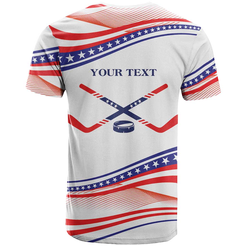 My Gold Medal Winning Hockey Team Personalized T Shirt White Style