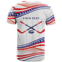 My Gold Medal Winning Hockey Team Personalized T Shirt White Style