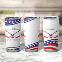 My Gold Medal Winning Hockey Team Personalized Tumbler Cup White Style
