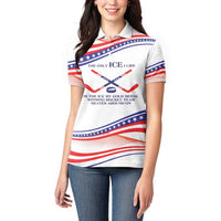 My Gold Medal Winning Hockey Team Personalized Women Polo Shirt White Style