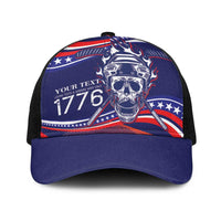 United States Hockey Personalized Baseball Net Cap Losing Teeth Winning Wars Since 1776 Blue Style