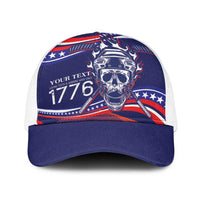 United States Hockey Personalized Baseball Net Cap Losing Teeth Winning Wars Since 1776 Blue Style