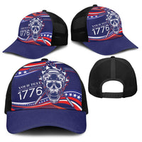 United States Hockey Personalized Baseball Net Cap Losing Teeth Winning Wars Since 1776 Blue Style