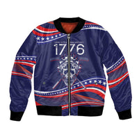 United States Hockey Personalized Bomber Jacket Losing Teeth Winning Wars Since 1776 Blue Style