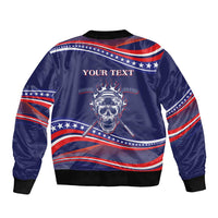 United States Hockey Personalized Bomber Jacket Losing Teeth Winning Wars Since 1776 Blue Style