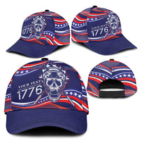 United States Hockey Personalized Classic Cap Losing Teeth Winning Wars Since 1776 Blue Style