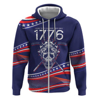 United States Hockey Personalized Hoodie Losing Teeth Winning Wars Since 1776 Blue Style