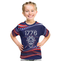 United States Hockey Personalized Kid T Shirt Losing Teeth Winning Wars Since 1776 Blue Style