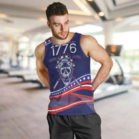 United States Hockey Personalized Men Tank Top Losing Teeth Winning Wars Since 1776 Blue Style
