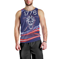 United States Hockey Personalized Men Tank Top Losing Teeth Winning Wars Since 1776 Blue Style