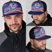 United States Hockey Personalized Mesh Trucker Cap Losing Teeth Winning Wars Since 1776 Blue Style