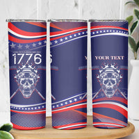 United States Hockey Personalized Skinny Tumbler Losing Teeth Winning Wars Since 1776 Blue Style