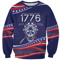 United States Hockey Personalized Sweatshirt Losing Teeth Winning Wars Since 1776 Blue Style