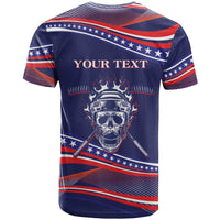 United States Hockey Personalized T Shirt Losing Teeth Winning Wars Since 1776 Blue Style