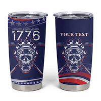 United States Hockey Personalized Tumbler Cup Losing Teeth Winning Wars Since 1776 Blue Style