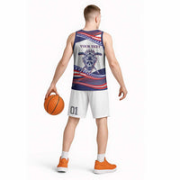 United States Hockey Personalized Basketball Jersey Losing Teeth Winning Wars Since 1776 White Style