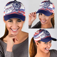 United States Hockey Personalized Classic Cap Losing Teeth Winning Wars Since 1776 White Style