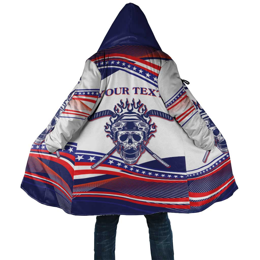 United States Hockey Personalized Cloak Losing Teeth Winning Wars Since 1776 White Style