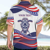 United States Hockey Personalized Hawaiian Shirt Losing Teeth Winning Wars Since 1776 White Style