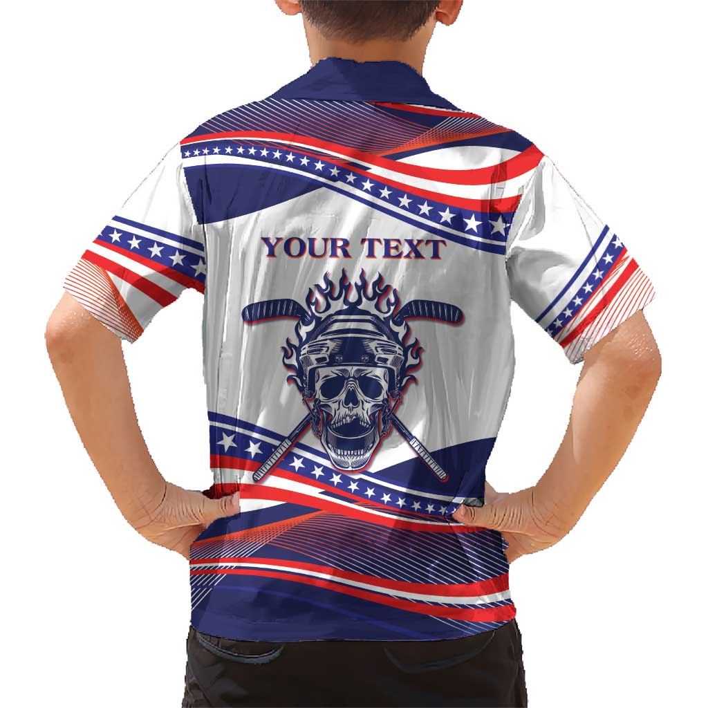 United States Hockey Personalized Hawaiian Shirt Losing Teeth Winning Wars Since 1776 White Style